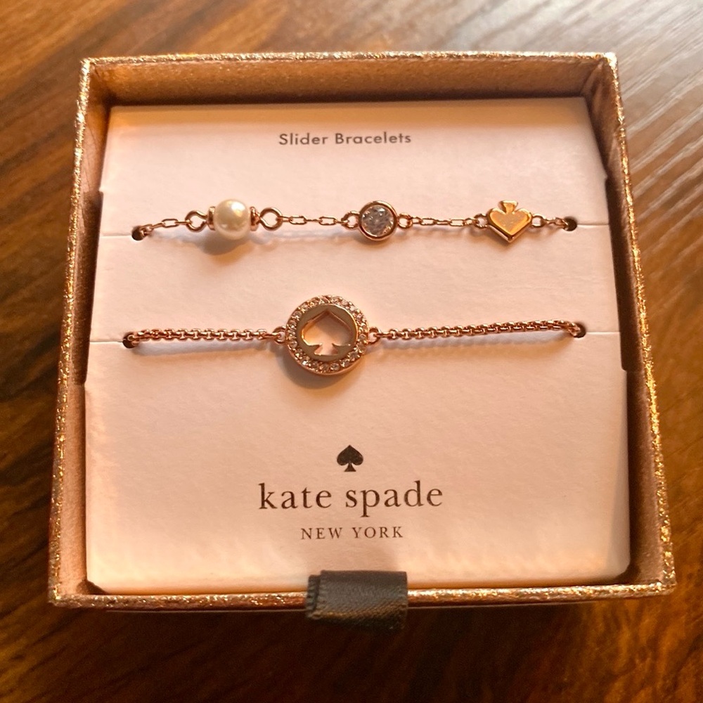 Kate Spade Slider Bracelet Set - Picture 2 of 5